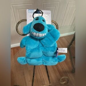 Multipet 6-Inch Squeaker Mat Soft Plush Dog Toy with ,7 Squeakers,